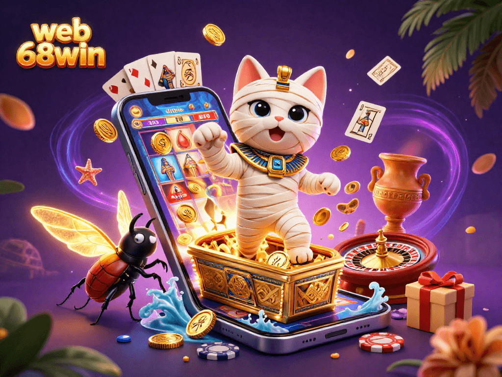 Experience thrilling gaming adventures at web 68win in an enchanting pyramid casino atmosphere.