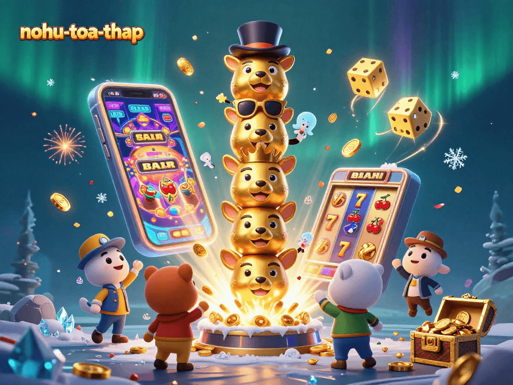 Experience the thrill of nohu-toa-thap with vibrant symbol explosions and engaging casino gameplay!