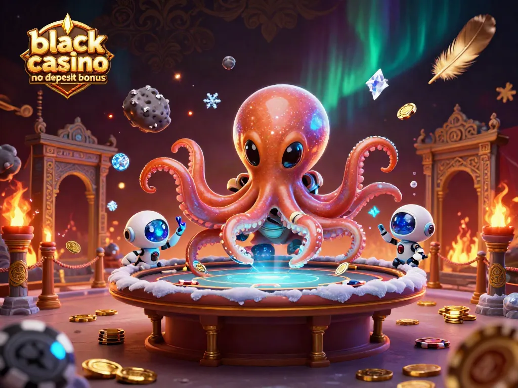 Experience the excitement with a black lotus casino no deposit bonus at a floating poker table in space.