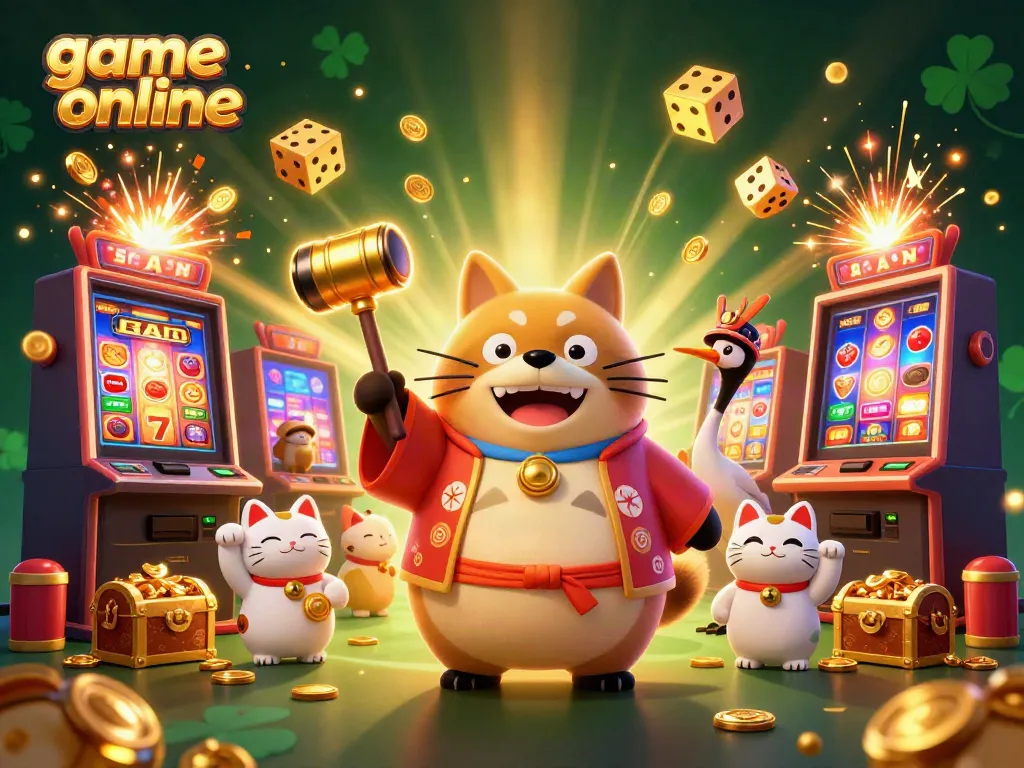 Experience thrilling game online action with fun characters and jackpot excitement.