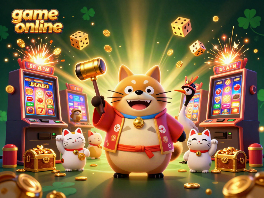 Experience thrilling game online action with fun characters and jackpot excitement.