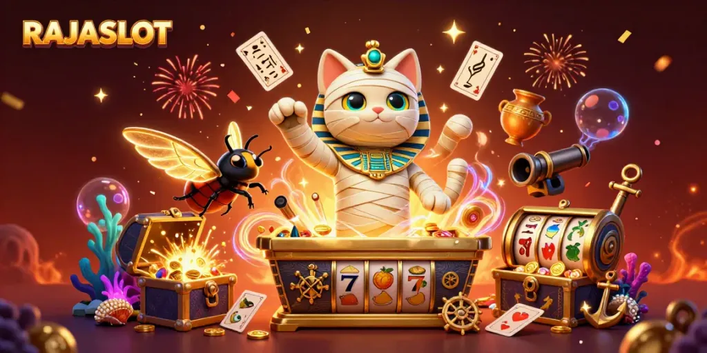 Menangkan hadiah menarik di RAJASLOT dengan slot penuh warna dan gameplay seru.