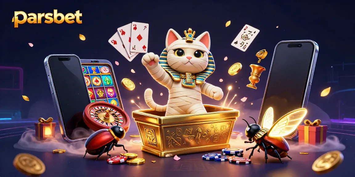 Parsbet ile heyecan dolu casino atmosferi, hazine dolu mısır sarayı ve efsanevi karakterler