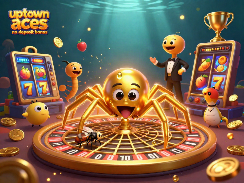 Experience the excitement of the uptown aces no deposit bonus with vibrant slot reels and a thrilling casino atmosphere.