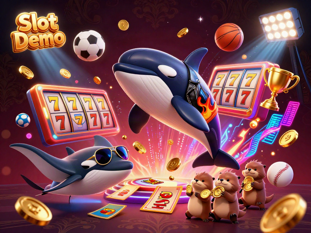 Engage with Slot Demo interactive gameplay featuring lively cartoon characters and vibrant game elements.