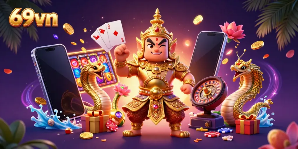 Engage with exciting slot games at 69vn featuring vibrant guardians and dynamic casino elements.