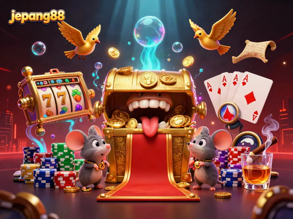 Spin and win on jepang88's vibrant slot machines, enticing players with huge jackpots.