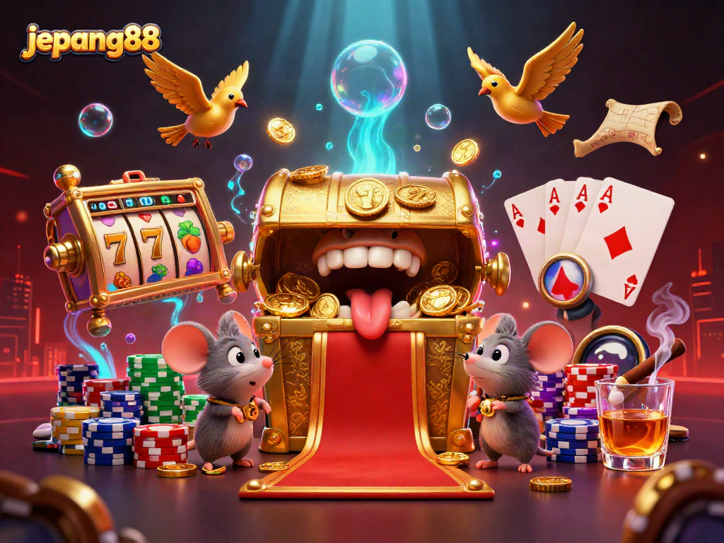 Spin and win on jepang88's vibrant slot machines, enticing players with huge jackpots.