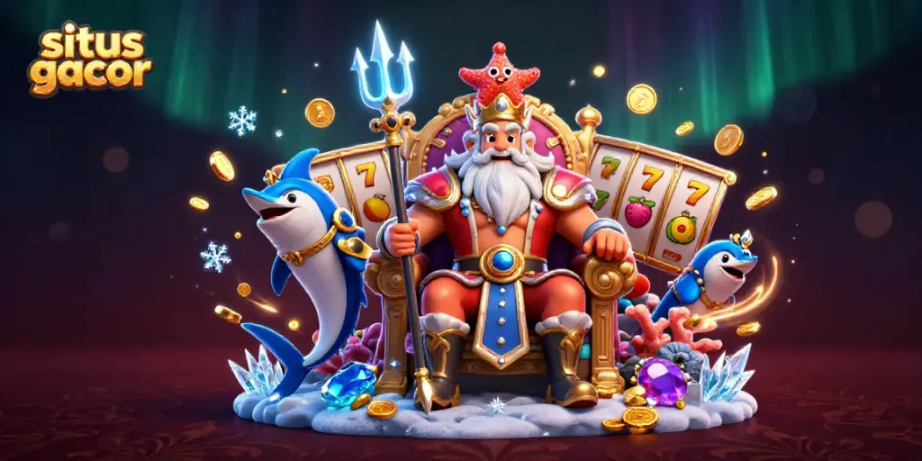 Menangkan jackpot dengan situs slot gacor yang menampilkan Raja Laut dan elemen menggairahkan.
