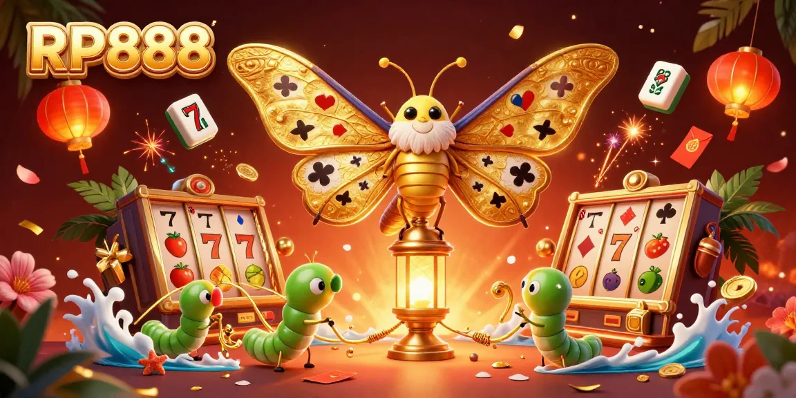 Experience the vibrant world of RP888 with its dynamic casino scenes and enchanting characters.