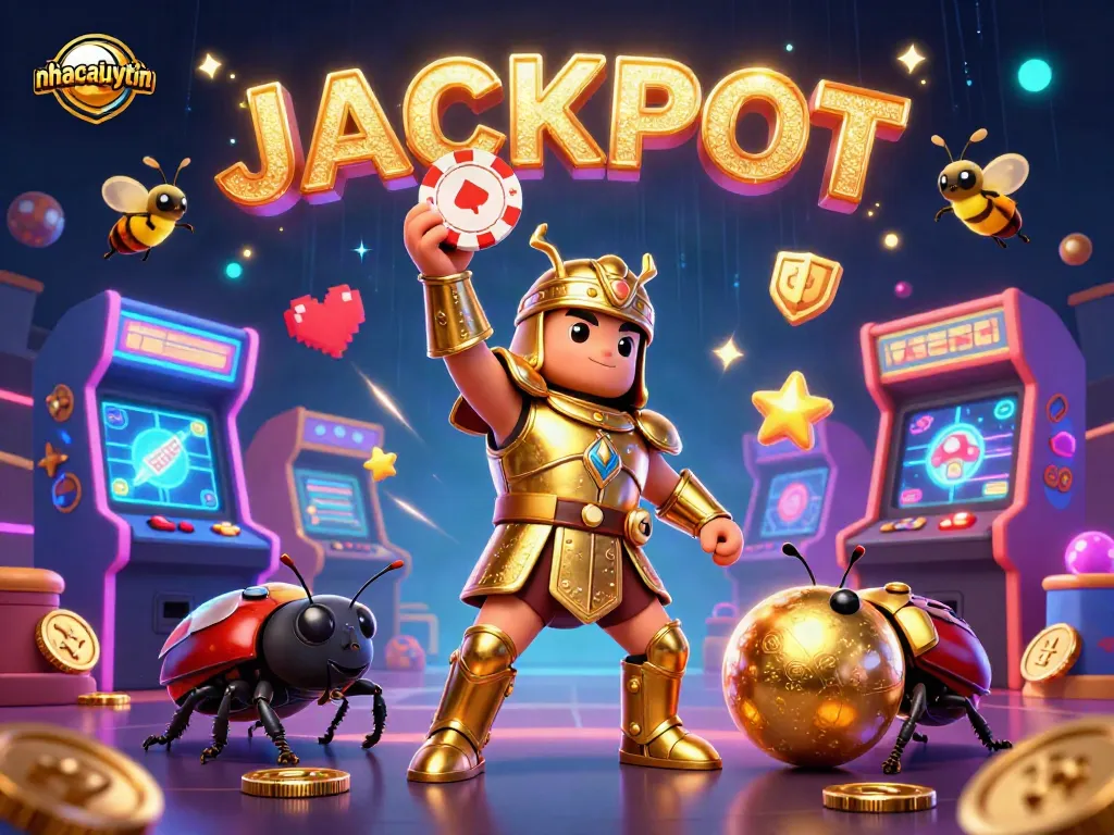 Experience victory in gaming with nhacaiuytin as a herculean beetle triumphs over challenges.