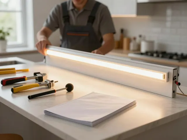 Instalare banda LED COB de către un profesionist local, servicii de încredere.