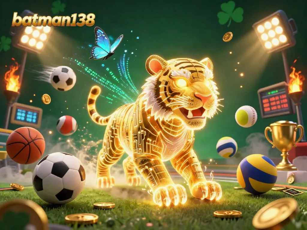 Engage in thrilling betting experiences with batman138, featuring vibrant 3D scenes of sports action.