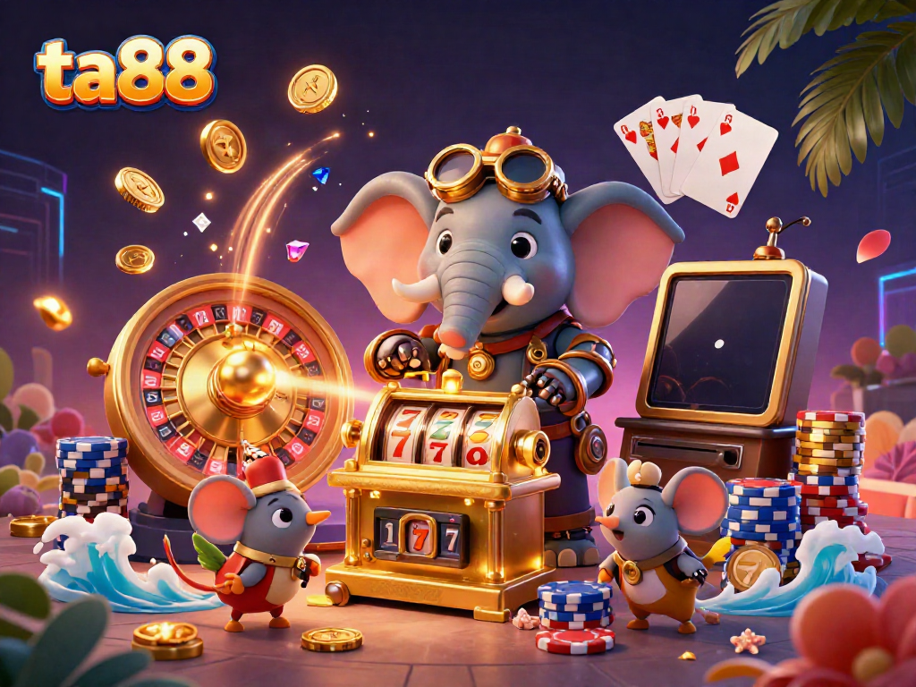 Experience thrilling wins at TA88 with engaging games and vibrant casino elements.