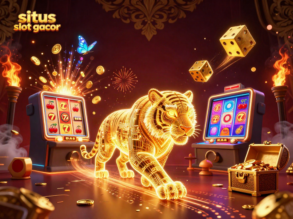 Experience the thrill of situs slot gacor in an ultra-detailed digital casino adventure.