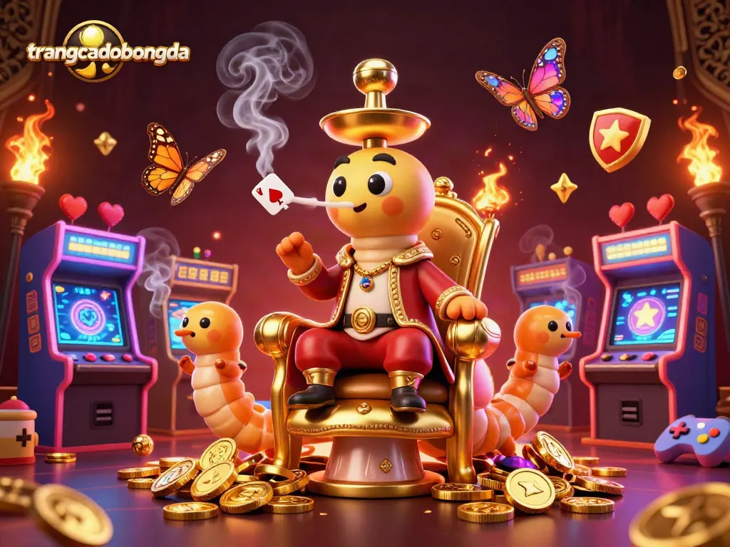 Place bets at trangcadobongda while enjoying 3D digital artwork capturing the thrill of casinos.