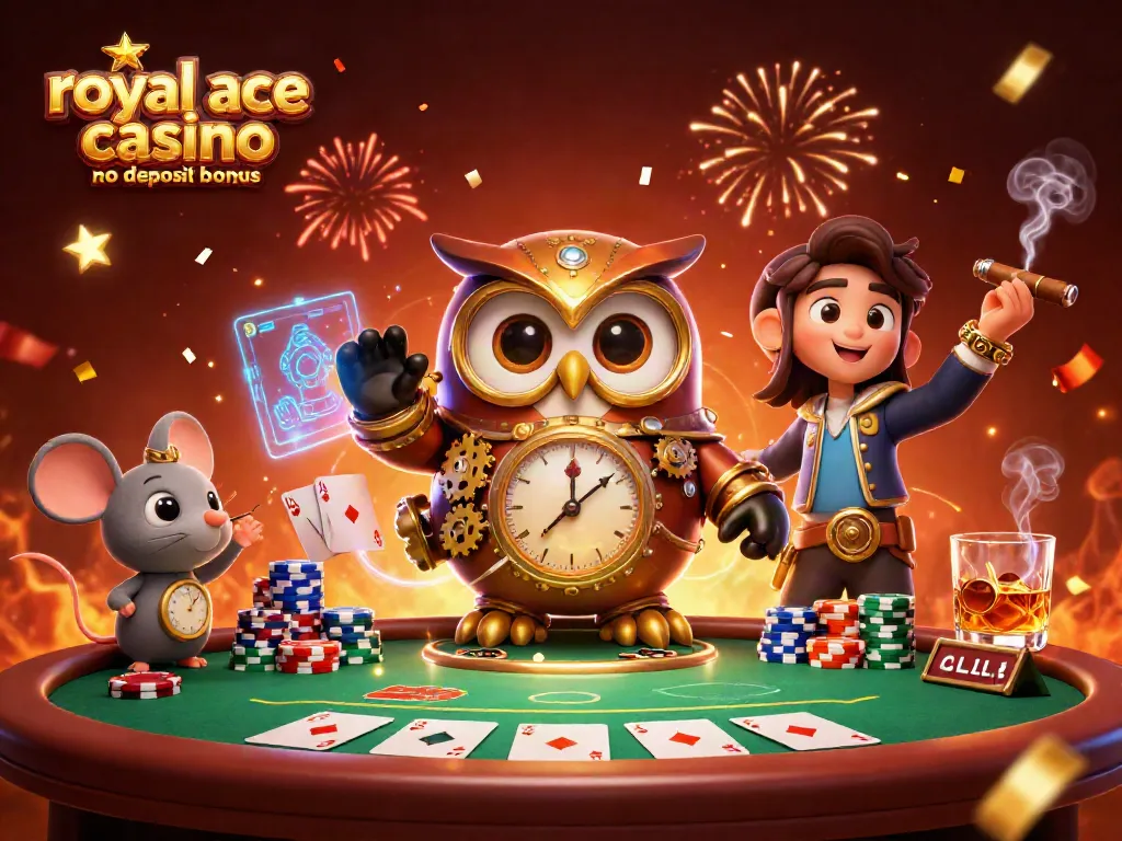 Play exciting games at Royal Ace Casino with no deposit bonus codes for thrilling rewards.